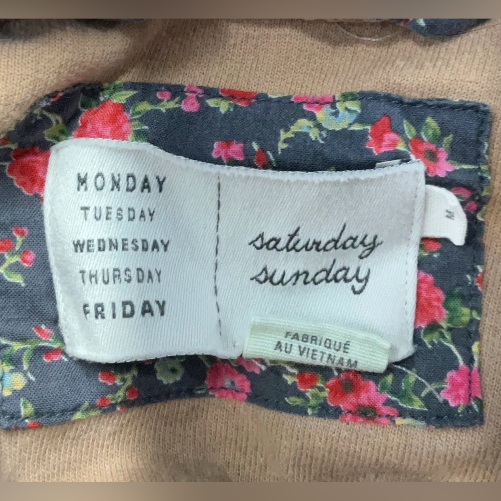 Anthropologie Striped Blazer in Red, Gray & Tan - Picture 5 of 5